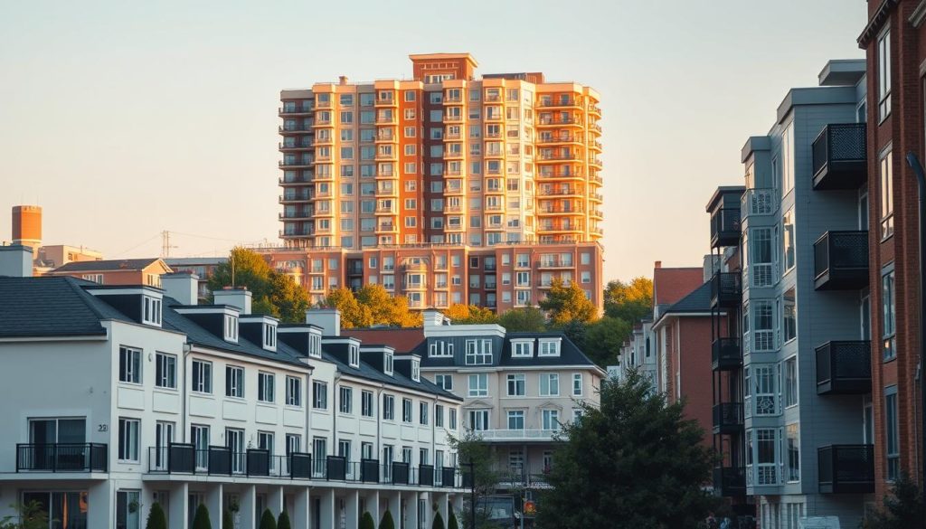 multi-family housing types
